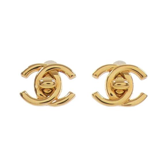 CHANEL Gold Earrings - Picture 1 of 7